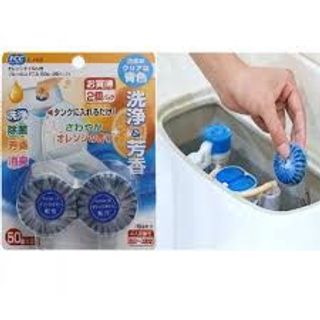 Viên thả bồn cầu diệt khuẩn, khử mùi hôi - vỉ 2 viên 50g