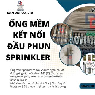 Khớp nối mềm Sprinkler, ống mềm chữa cháy, ống nối mềm cho đầu phun chữa cháy Sprinkler D25 giá sỉ