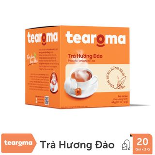 Combo 3 Trà túi lọc Đào Tearoma (Hộp 20gói x 2gr) giá sỉ