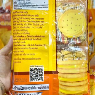 Bánh quy trứng muối Thái Lan 336g