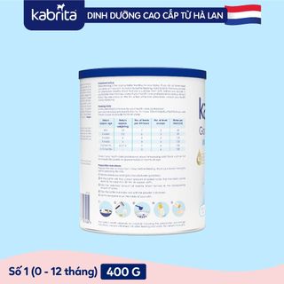 Sữa dê Kabrita số 1 cho trẻ - Lon 400g