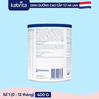 Sữa dê Kabrita số 1 cho trẻ - Lon 400g