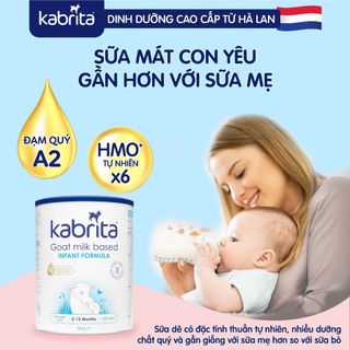 [DATE 2025] Sữa dê Kabrita số 1- Lon 800g