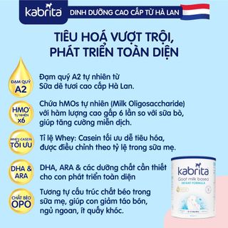 [DATE 2025] Sữa dê Kabrita số 1- Lon 800g
