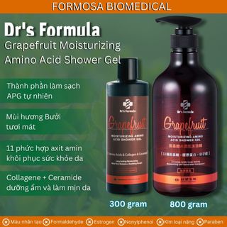Sữa Tắm Dưỡng Ẩm Hương Bưởi Dr's Formula Grapefruit Moisturizing Amino Acid Shower Gel