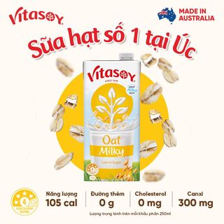 Sữa hạt yến mạch Vitasoy Oat Milky hộp 1L giá sỉ