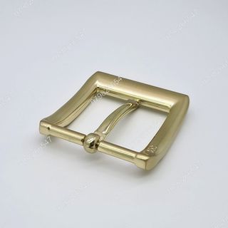 Mặt khoá thắt lưng nam DKK-079 | Đầu khoá xỏ kim bảng 4F vuông vàng đồng đơn giản và hiện đại