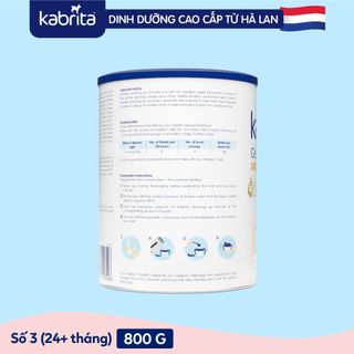Thùng Sữa dê Kabrita số 3 - 6 Lon 800g giá sỉ