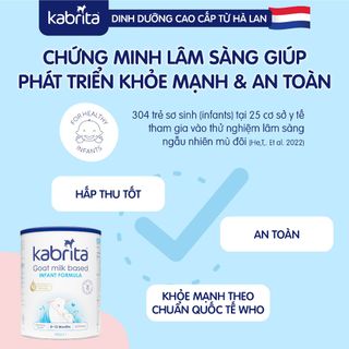 Sữa dê Kabrita số 1 cho trẻ - Lon 800g