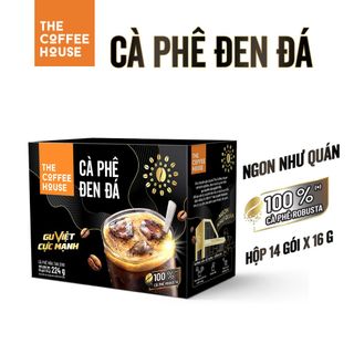[COMBO 3 TẶNG 1] Hộp cà phê đen đá The Coffee House (Hộp 14 gói x 16 g) giá sỉ