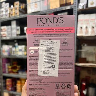 [Hộp 6 Gói] Kem Dưỡng Trắng Da Chống Nắng Ponds Bright Beauty Spf 15 Pa++ Thái Lan 7g