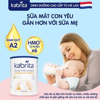 Sữa dê Kabrita số 3 cho trẻ trên 24 tháng - Lon 800g