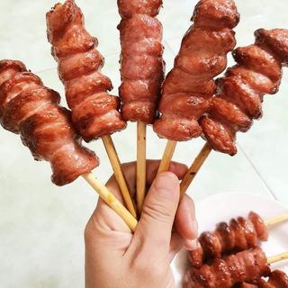Nem nướng hồ lô, vỉ 5 cây CHUYÊN SỈ GIÁ TỐT