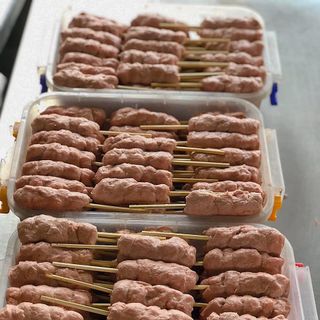Nem nướng hồ lô, vỉ 5 cây CHUYÊN SỈ GIÁ TỐT