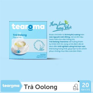 Combo 3 Trà túi lọc Ô long Tearoma (Hộp 20gói x 2gr)
