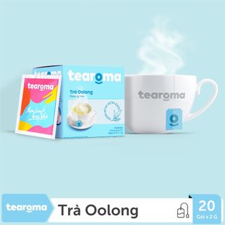 Combo 3 Trà túi lọc Ô long Tearoma (Hộp 20gói x 2gr)