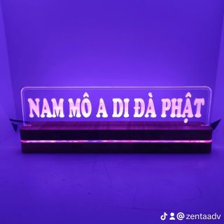 BỘ ĐÈN LED CHỮ NAM MÔ A DI ĐÀ PHẬT