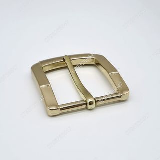 Đầu khoá thắt lưng nam DKK-078 | Đầu khoá xỏ kim bảng 4F màu vàng đồng 5 khúc hiện đại độc đáo