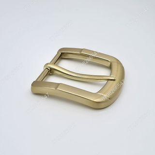 Đầu khoá thắt lưng nam DKK-078 | Đầu khoá xỏ kim bảng 4F màu vàng đồng 5 khúc hiện đại độc đáo