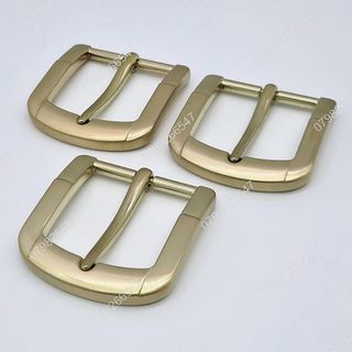 Đầu khoá thắt lưng nam DKK-078 | Đầu khoá xỏ kim bảng 4F màu vàng đồng 5 khúc hiện đại độc đáo