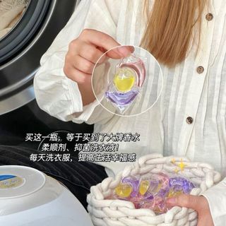 Viên Giặt Xả quần áo  3in1  hương thơm nước Hoa nội địa Trung