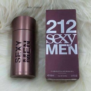Nước Hoa Nam 212 Sexy Men 100ml nâu ( Nước hoa tình yêu 212 Men tăng hưng phấn cực mạnh cho các cặp đôi )