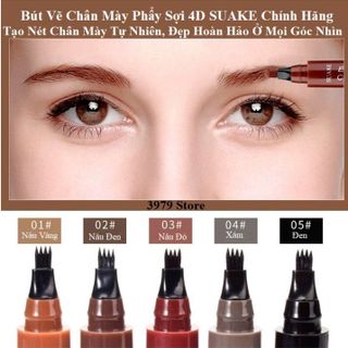 Bút Chì Kẻ Mày Phẩy Sợi 4D Suake Giúp Lông Mày Đậm Và Đẹp