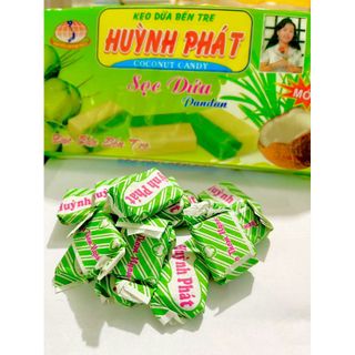 KẸO DỪA BẾN TRE, KẸO DỪA HUỲNH PHÁT GÓI 240G, KẸO DỪA THƠM BÉO ÍT NGỌT – ĐẶC SẢN BẾN TRE CTB734 - BECHIP