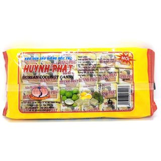 KẸO DỪA BẾN TRE, KẸO DỪA HUỲNH PHÁT GÓI 240G, KẸO DỪA THƠM BÉO ÍT NGỌT – ĐẶC SẢN BẾN TRE CTB734 - BECHIP