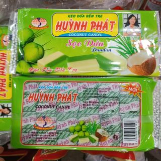 KẸO DỪA BẾN TRE, KẸO DỪA HUỲNH PHÁT GÓI 240G, KẸO DỪA THƠM BÉO ÍT NGỌT – ĐẶC SẢN BẾN TRE CTB734 - BECHIP