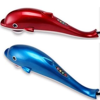 Máy mát xa cầm tay cá heo 6 đầu PULI PL-608B - Điện tử