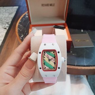 HOT DEAL ĐỒNG HỒ NỮ TRUNG CẤP RICHA KẸO DÂY CAO SU 1