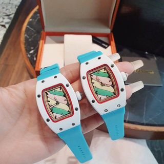 HOT DEAL ĐỒNG HỒ NỮ TRUNG CẤP RICHA KẸO DÂY CAO SU 1