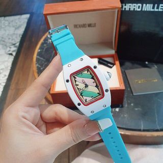 HOT DEAL ĐỒNG HỒ NỮ TRUNG CẤP RICHA KẸO DÂY CAO SU 1