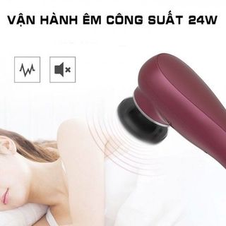 Máy massage cầm tay pin sạc 4 đầu đa năng PULI PL-622