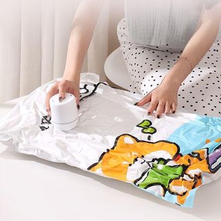 Bơm Điện Túi Hút Chân Không Quần Áo Siêu Mạnh Bền Bỉ Kích Thước Nhỏ Gọn, Thao Tác Đơn Giản Dễ Sử Dụng - KiMi