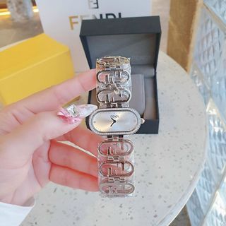 ĐỒNG HỒ NỮ CAO CẤP FENZI DÂY THÉP LOGO MẶT BẦU VIỀN ĐÁ XẢ KHO 4