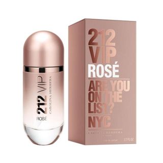 ước hoa CAROLINA HERRERA 212 VIP ROSE FOR WOMEN EDP (nữ tính, gợi cảm và tươi tắn)