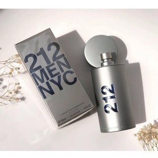 Nước Hoa Carolina Herrera 212 Men bạc NYC EDT 100ML (hương thơm đầy mạnh mẽ )
