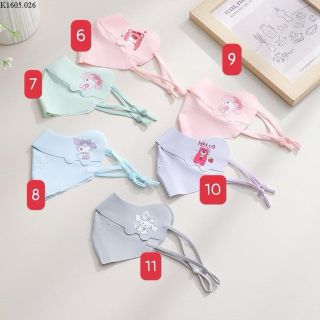 Khẩu trang băng lụa trẻ em chống tia uv