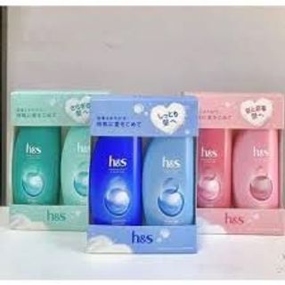 Bộ dầu gội xả H&S màu xanh lá