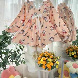 Đồ bộ đùi xốp đũi tay dài tiểu thư