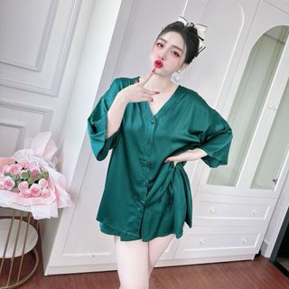 Đồ bộ đùi latin thiết kế cổ V