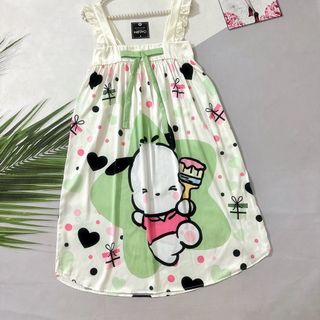 Đầm dây cánh tiên  latin