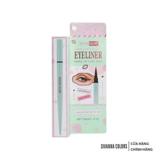 Bút Lông Kẻ Mắt SIVANNA COLORS LONG LASTING FINE EYELINER 0.8G (ES8016) giá sỉ