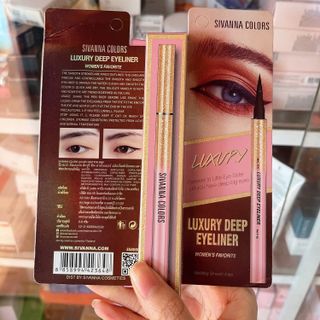Bút Lông Kẻ Mắt Sivanna Luxury Deep Eyeliner 0.6ml (ES8008) giá sỉ