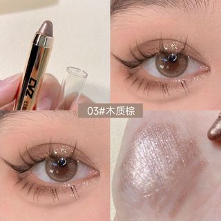 Bút Sáp Nhũ Mắt 2 Đầu CVZ Lấp Lánh Lâu Trôi