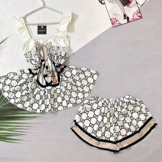 Đồ bộ đùi dây cánh tiên bèo ren