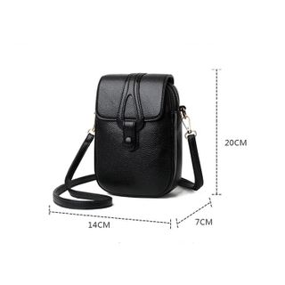 Túi xách nữ đeo chéo mini đẹp du lịch công sở cho phụ nữ da mềm cao cấp nhiều màu sắc khóa kéo nhiều ngăn TX08