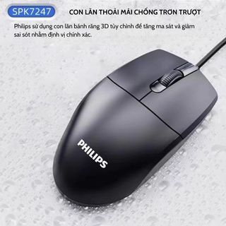 CHUỘT CÓ DÂY PHILIPS SPK7247